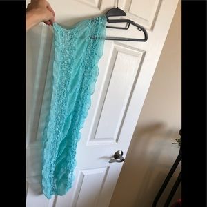Beautiful Apt. 9 turquoise sequin scarf
